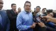 Félix Moreno: Consejo regional del Callao levantó suspensión a excarcelado gobernador 