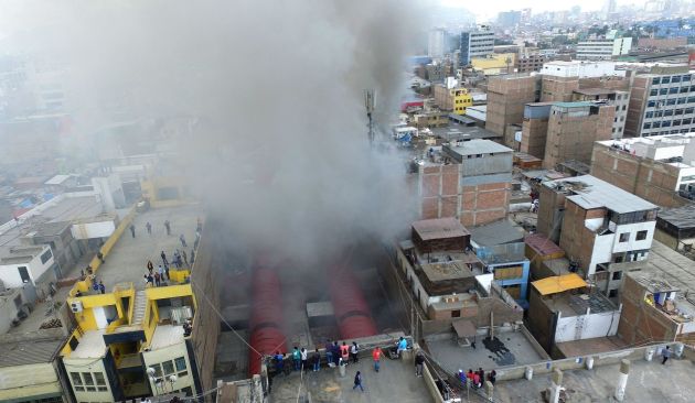 Incendios en Lima y Callao afectaron la calidad del aire. (Martín Herrera)