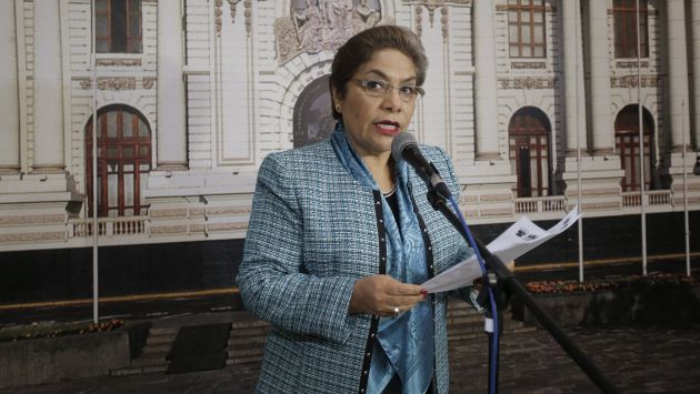 La titular del Legislativo comentó lo que conversó ayer con el primer ministro Zavala (Perú21).