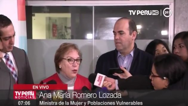 Ministra de la Mujer indicó el incremento de denuncias de violencia de género en un 25% (TV Perú)