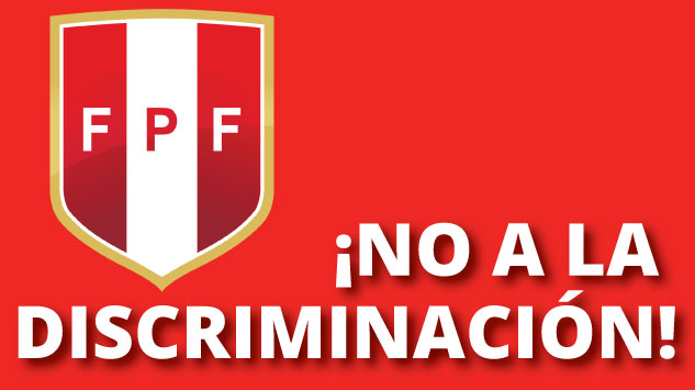La FPF rechaza la discriminación en cualquiera de sus formas. (Composición)