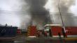 Suspenden clases en colegios afectados por voraz incendio en el Callao