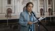 Luz Salgado aclara nuevamente que en el Congreso “no hay ningún afán osbtruccionista”