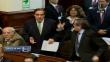 Yonhy Lescano tildó de "caradura" a Jorge del Castillo durante discusión en el Congreso [VIDEO] 