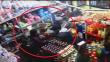 La Victoria: Delincuentes roban cerca de S/50 mil de un minimarket [VIDEO]