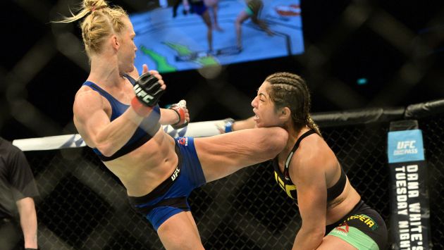 Holly Holm no ganaba en la UFC desde noviembre del 2015. (AFP)