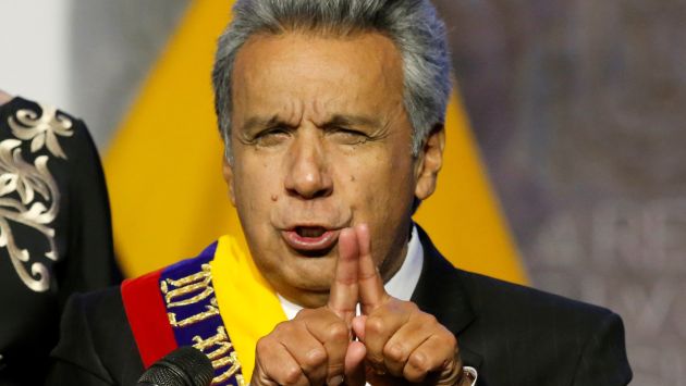 Jefe de Estado ecuatoriano manifestó su rechazo a las expresiones racistas de Phillip Buters. (REUTERS)