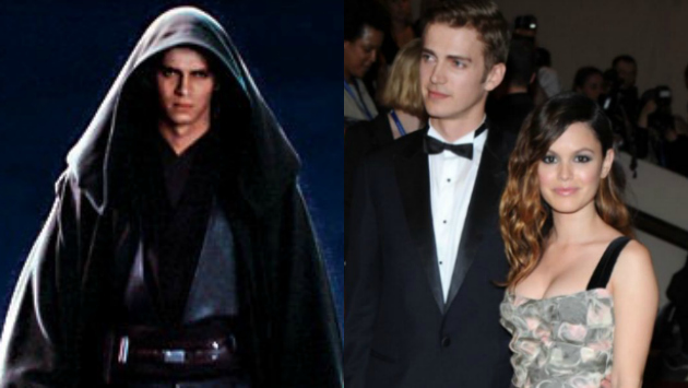 'Star Wars': La pareja de Hayden Christensen no quiere que su hija sepa que él es 'Darth Vader' (Composición)