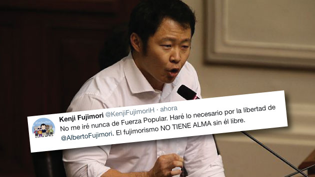 Kenji Fujimori intenta calmar los rumores sobre su eventual alejamiento (Perú21)