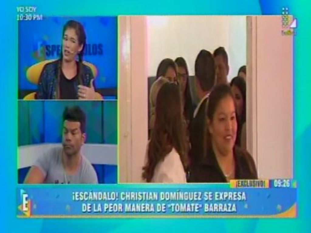 Jazmin Pinedo arremetió contra Christían Dominguez en vivo (Latina)