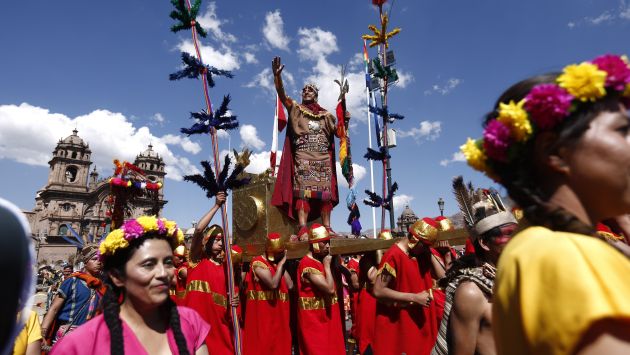 Más de 500 escolares representarán la ceremonia del Inti Raymi en el Parque de la Muralla. (Perú21)