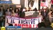 'Ley pulpín 2.0': Así se realizó la marcha contra la iniciativa legislativa [Video]
