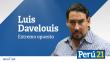 Luis Davelouis: Sin triunfalismo