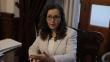 Vicepresidenta del Congreso Rosa Bartra afirma que "actitud de PPK sobre indulto es insana"