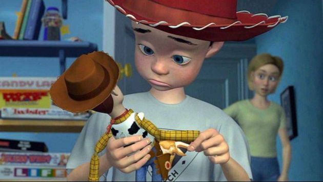 La historia de Andy, personaje principal de 'Toy Story', oculta una triste historia. (Pixar)