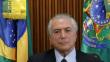 Michel Temer: Aprobación cae a 7% y brasileños piden su salida
