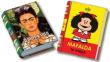Presentarán libros en miniatura de Mafalda y Frida Kahlo