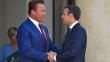 'Hasta la vista Trump': Arnold Schwarzenegger y Emmanuel Macron juntos por el cambio climático