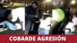 Mujer fue golpeada brutalmente por su pareja en plena vía pública en Lince [VIDEO]
