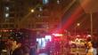 Nuevo incendio se produce en un departamento de la avenida Canta Callao [VIDEO]