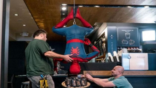 'Spider-Man' apareció en una cafetería y sorprendió a los clientes (Marvel)
