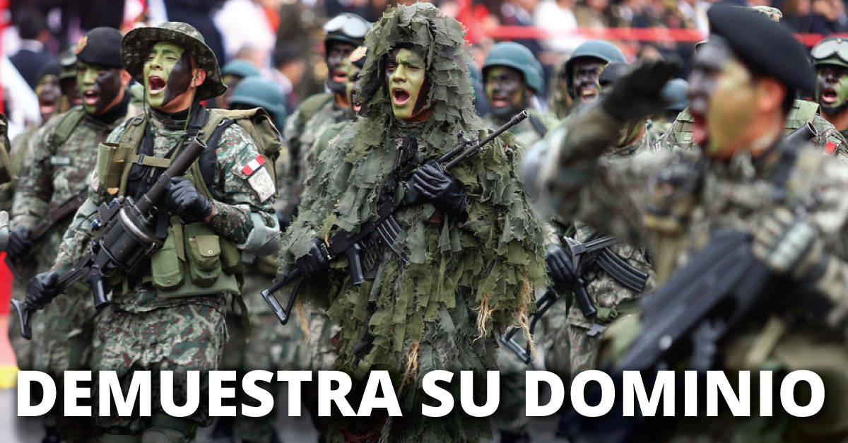 Perú es considerado como uno de los ejércitos más poderosos de Latinoamérica 