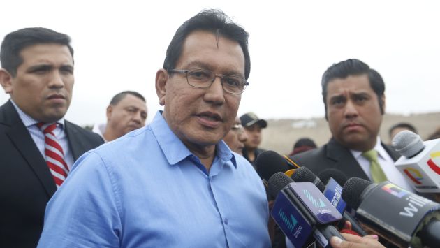 Félix Moreno, gobernador regional del Callao. (Perú21)