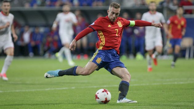 El atacante español se encuentra disputando el Europeo Sub 21 con su selección. (Foto: Twitter Oficial de Gerard Deulofeu)
