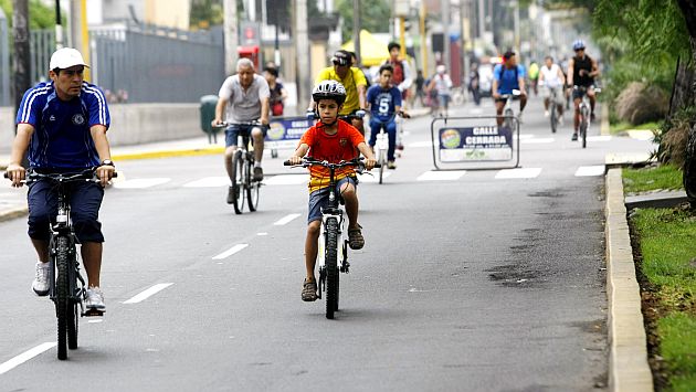 Ciclovía de la avenida Universitaria une seis distritos de nuestra capital. (Foto: Perú 21)