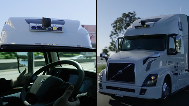 Uber pone en circulación camión con tecnología para conducirse solo (Uber ATG)