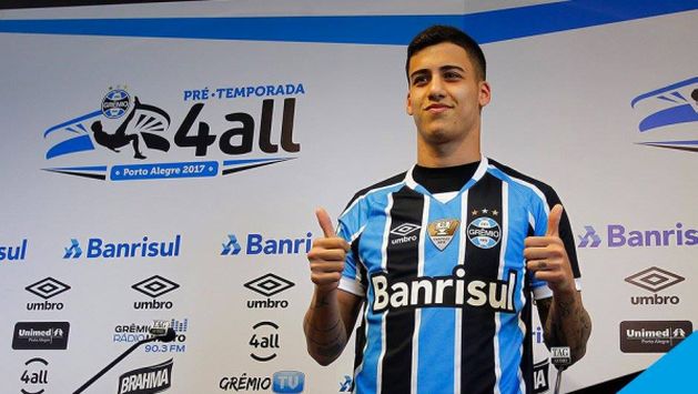 El ex atacante de Sporting Cristal no dudó en compartir su alegría en redes sociales. (Gremio)