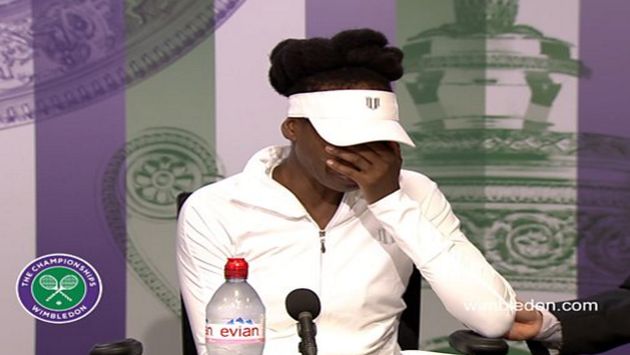 Wimbledon: Venus Williams llora al recordar su accidente en el que murió un anciano (Wimbledon)