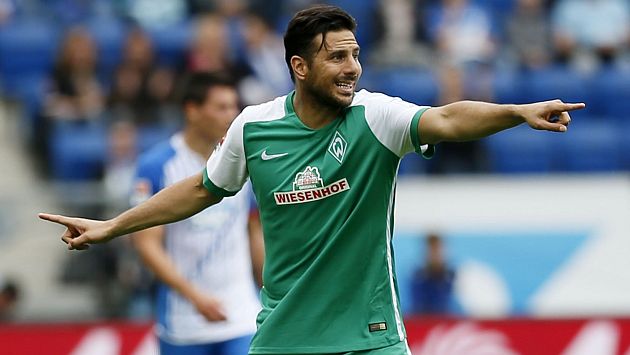 Claudio Pizarro no renovó con el Werder Bremen. (USI)