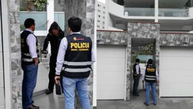 Policía de extranjería realizó operativo para dar con el paradero de Korina Rivadeneira.