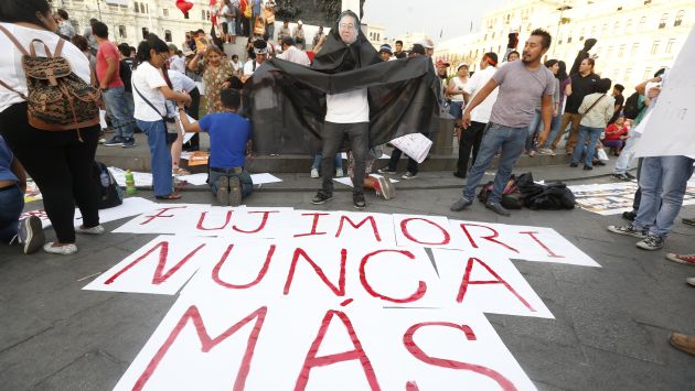 Colectivos sociales y familiares marcharán este viernes en contra de un posible indulto a Fujimori (Atoq Ramón).