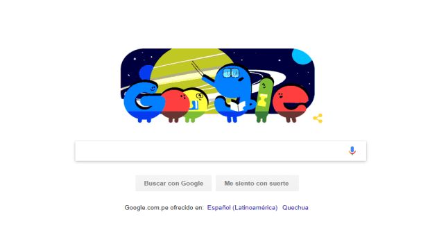 Google homenajea a los maestros peruanos con un 'doodle' (Google)