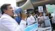 Minsa señala que solo el 12% de médicos de Lima participaron en huelga