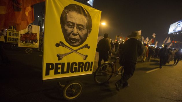 Este viernes es la marcha contra el eventual indulto a Alberto Fujimori. (Renzo Salazar)