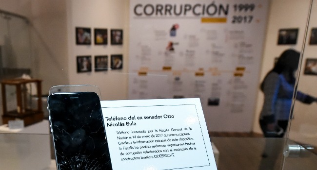 Colombia: Inauguran museo de la 'Fiscalía' dedicado a los objetos de la corrupción (AFP)