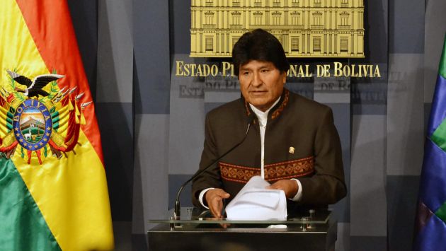 El presidente de Bolivia, Evo Morales, se pronunció en su cuenta de Twitter. (EFE)