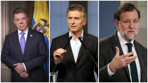 Venezuela: Presidentes y líderes opositores celebran liberación de Leopoldo López. 