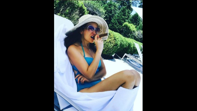 Esta es la instántanea de Thalía que contradice su estilo de vida saludable. (Instagram tommymottola)