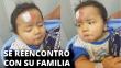 Cerro San Cristóbal: Hallaron a familiares del bebé herido en accidente [VIDEO]
