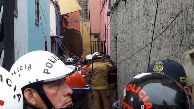 Breña: Explosión de balón de gas en vivienda deja siete heridos. (Perú21)