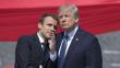 Emmanuel Macron junto a Donald Trump: "Nada nos separará jamás de Estados Unidos"

