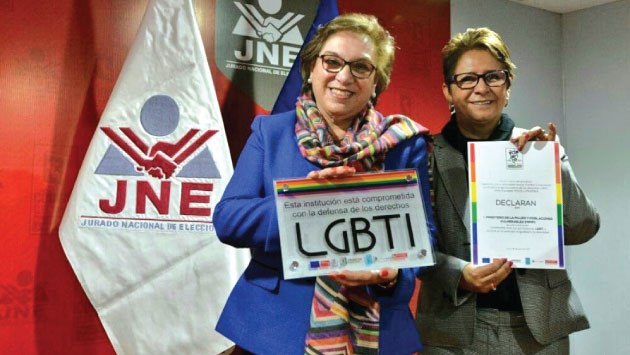 Ana María Romero-Lozada ha apoyado en no pocas oportunidades a la comunidad LGBTI.