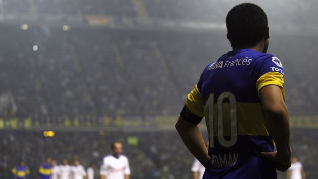 Juan Román Riquelme jugó junto a Carlos Tevez en Boca Juniors. (REUTERS)
