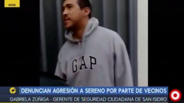 Mario Sato La Madrid también agredió a una mujer en marzo del año pasado. (Captura de video)