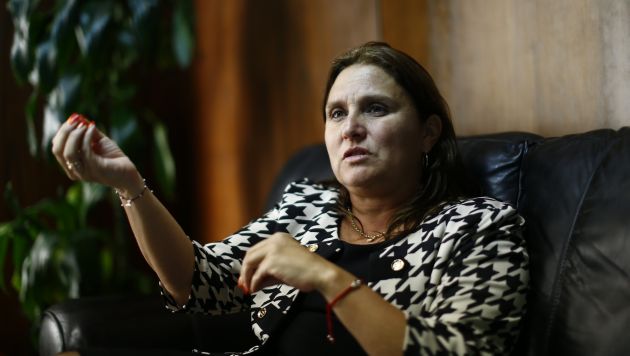 Marisol Pérez Tello reafirmó que fue Julia Príncip quien renunció al CDJE. (Luis Centurión)
