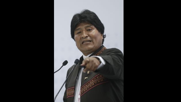 Evo Morales, presidente de Bolivia (AP).